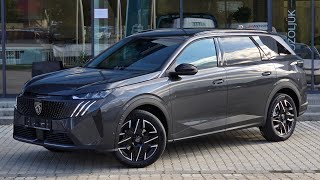 NEW 2024 Peugeot 5008 Allure Hybrid 136 12 PureTech 48V eDCS6 Titane Grey [upl. by Enaoj911]