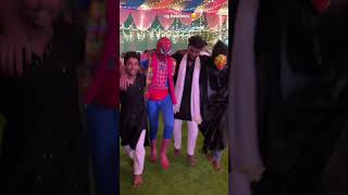 cg brothersfunny comedyshorts viralshort trendingshorts dance bhilai spiderman chhattisgarh [upl. by Llenrac]