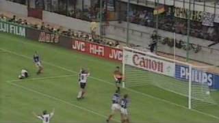 KLINSMANN  against yugoslavia 1990 [upl. by Aneekal]