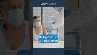 ZTrack Method for IM Injections 💉 InjectionTips NursingSkills nclex [upl. by Alaehs350]