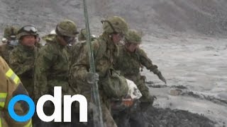 Two more bodies found buried in ash on the summit of Mount Ontake [upl. by Ytsanyd]