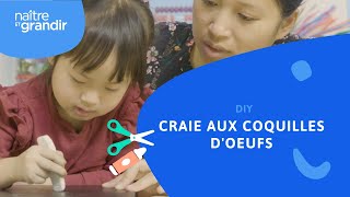 DIY  Craie aux coquilles doeufs [upl. by Zahavi14]