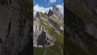 Would you hike here  Seceda Italy  Most Beautiful Place in Italy [upl. by Leimaj]