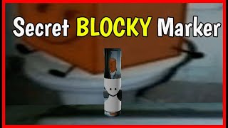 How to get Secret BLOCKY Marker in FIND THE MARKERS Roblox  CODE Updated 2024 [upl. by Anertak]