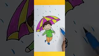 How To Draw Boy Drawing drawing art easydrawing numberdrawing penting [upl. by Merridie]