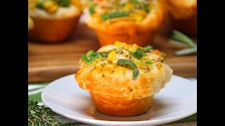 Chicken Pot Pie Cupcakes  Dinner [upl. by Brianne376]