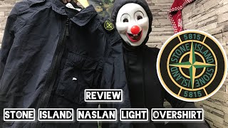 stone island naslan light overshirt Review [upl. by Aieka61]