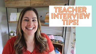 Teacher Interview Tips for Elementary School Teachers  Interview Tips and Questions 2023 [upl. by Drol672]