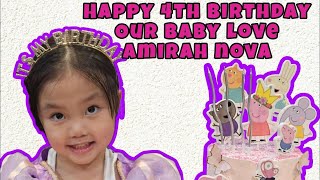 AMIRAHS 4TH BIRTHDAY CELEBRATION 2024 [upl. by Clary]