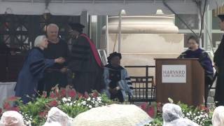 Harvard Law School Commencement 2017  Full ceremony [upl. by Nosrac469]