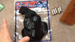 Desantis Speed Scabbard Holster Ruger LCR 357 Mag [upl. by Mcgray32]