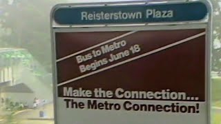 MTA Schedule Mixup  Baltimore City  1984 baltimorehistorychannel baltimore mta [upl. by Moorish]