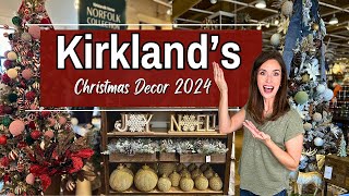 Kirklands NEW Christmas Decor 2024  Shop with Me  Holiday Decor Ideas [upl. by Jablon]