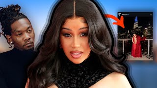 Cardi B Announces Divorce amp Pregnancy [upl. by Ymer645]