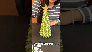 Diy Christmas Tree Craft ideas🎄 diy christmas christmastree shorts youtubeshorts craft [upl. by Anada]