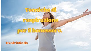 Tecniche di respirazione per il benessere [upl. by Terchie]