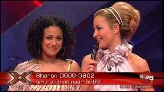 Sharon Kips  Something Happened On The Way To Heaven Live  X Factor 2007 Finals 3th song [upl. by Nahtanoj950]