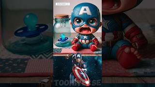 Superheroes baby needs a pacifierMarvel vs DC  All Characters avengers shorts marvel spiderman [upl. by Ennybor]