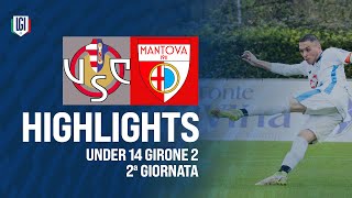 Highlights CremoneseMantova U14 2ª giornata stagione 202425 [upl. by Emil]