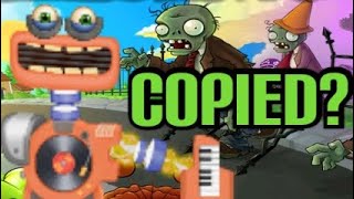 Did My Singing Monsters COPY Plants vs Zombies [upl. by Maag]