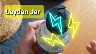 Leyden Jar Build Simple and Easy Fun Project For The Whole Family [upl. by Noryahs]