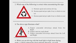 K53 Learners Test South Africa Question And Answer 2024  Lesson 11 [upl. by Hpotsirhc614]