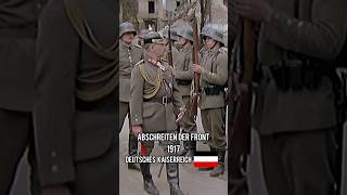 Kaiser Wilhelm II inspiziert die Ehrenformation 1917 wachbataillon militär tradition geschichte [upl. by Nikolia]