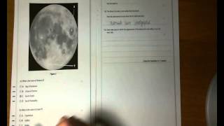 GCSE Astronomy  June 2011  Part 2 Q 4  5 [upl. by Timotheus682]