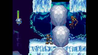 Mega Man X6  Northpole Areas capsule path with Shadow Armor [upl. by Erick]