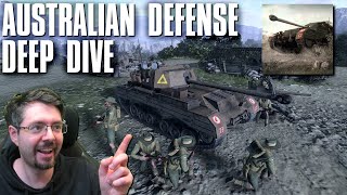 Australian Defense  New British Battlegroup  Company of Heroes 3 [upl. by Olag286]