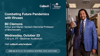 Watson Lecture Promo – Oct 23 2024 Bil Clemons [upl. by Marriott]