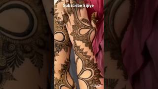 Easy mehandi design ❤️🤗mehndi mehndidesign latestmehndhi [upl. by Vivie]