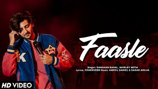 Faasla Official Video Darshan Raval Shirley Setia  Youngveer  Dard Album 20 [upl. by Orville]