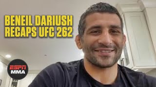 Beneil Dariush on getting his Tesla Tony Ferguson not feeling dangerous at UFC 262  ESPN MMA [upl. by Eentrok]