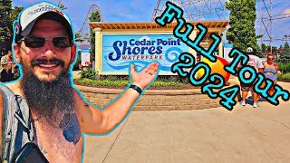 Cedar Point Shores Waterpark Tour [upl. by Llen]