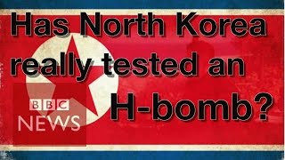 What hydrogen bomb test means for N Korea nuclear aims  BBC News [upl. by Loar]