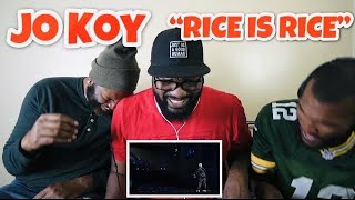 Jo Koy  “Rice is Rice”  REACTION [upl. by Suiravad]