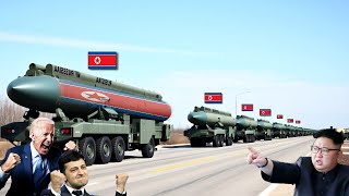 North Korean convoy of 3000 deadly missiles headed to Russia destroyed by USUkrainian forces [upl. by Yeloc]