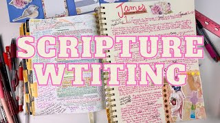 Scripture Writing [upl. by Ecarret]