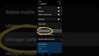 Manager cartele SIM [upl. by Niehaus]