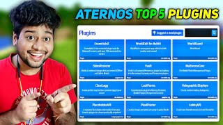 Top 5 Best Aternos Plugins For Your Minecraft Server  Best Plugins For a Minecraft SMP [upl. by Alimac]