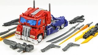 Transformers Legendary Toys LT03 KO Stryker Manus Optimus Prime Truck Vehicle Car Robot Toy [upl. by Notyep615]