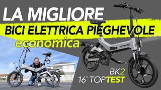 HITWAY BK2 Migliore Bici Elettrica Pieghevole 2023 [upl. by Cas191]