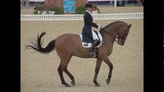 London 2012 Dressage V 2 Piaffe and Passage [upl. by Quirita]