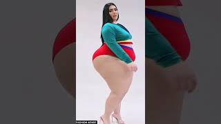 Review Back Side Fashion  Plus Size Swimwear bikini Try On plussize swimwear bikini [upl. by Byran]