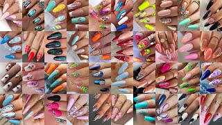 Nail Art Designs ❤️💅 Compilation For Beginners  Simple Nails Art Ideas 2024 Cute Nails 💖 [upl. by Cartan]