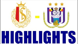 RSC Anderlecht 30 Standard Liège Highlights  Pro League 202425 [upl. by Auqinal704]