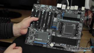 Gigabyte 990FXAUD5 Motherboard Unboxing AMD [upl. by Enilreug]