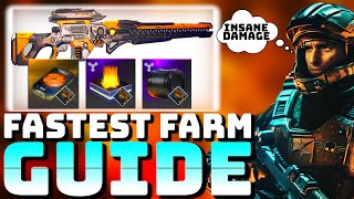 HOW TO ACTUALLY FARM THE PIERCING LIGHT ULTIMATE SNIPER FAST  THE FIRST DESCENDANT BEST WEAPONS [upl. by Aihsilat]