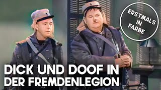 Dick und Doof in der Fremdenlegion  KOLORIERT  Komödie  Spielfilm auf Deutsch [upl. by Athalee]